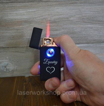 Запальничка USB з індивідуальним гравіюванням 2 в 1 Q027 фото