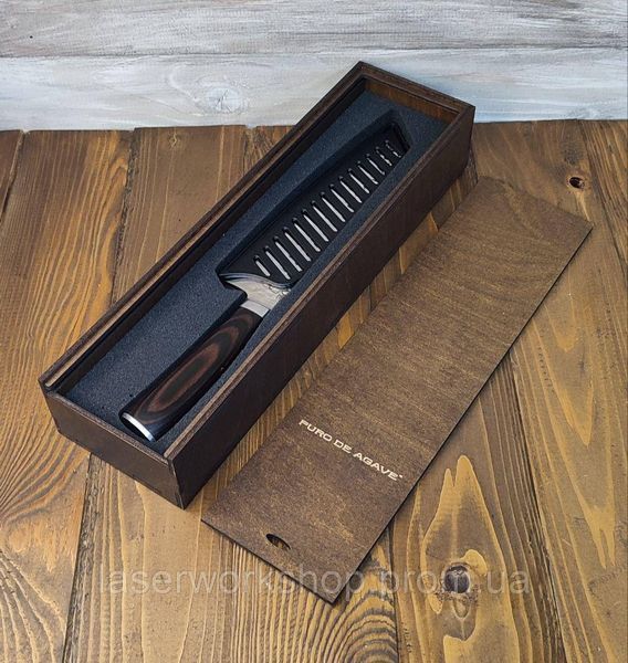 Коробка з фанери з висувною кришкою 4032 фото