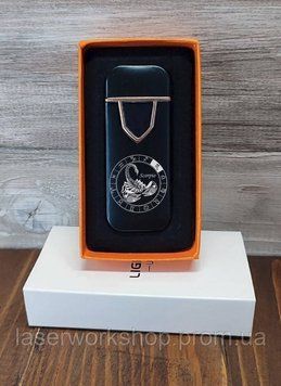 Запальничка USB з індивідуальним гравіюванням Q052 фото