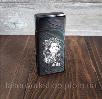 Запальничка USB з індивідуальним гравіюванням 2 в 1 Q037 фото